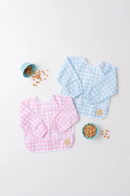Biscuit Bib - Pink Gingham