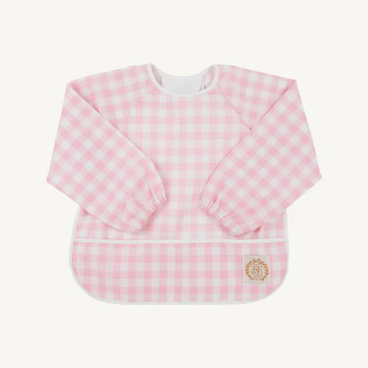 Biscuit Bib - Pink Gingham