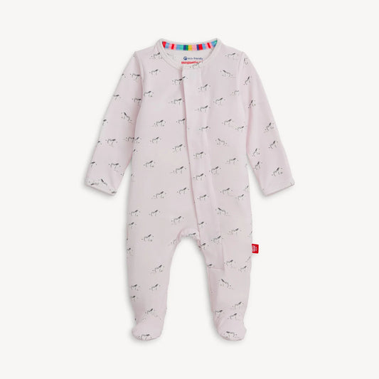 Magnetic Footie - Pink Savannah Plains