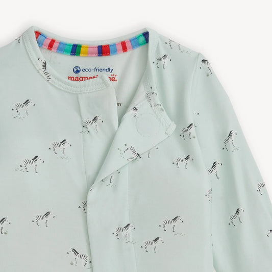 Magnetic Footie - Teal Savannah Plains