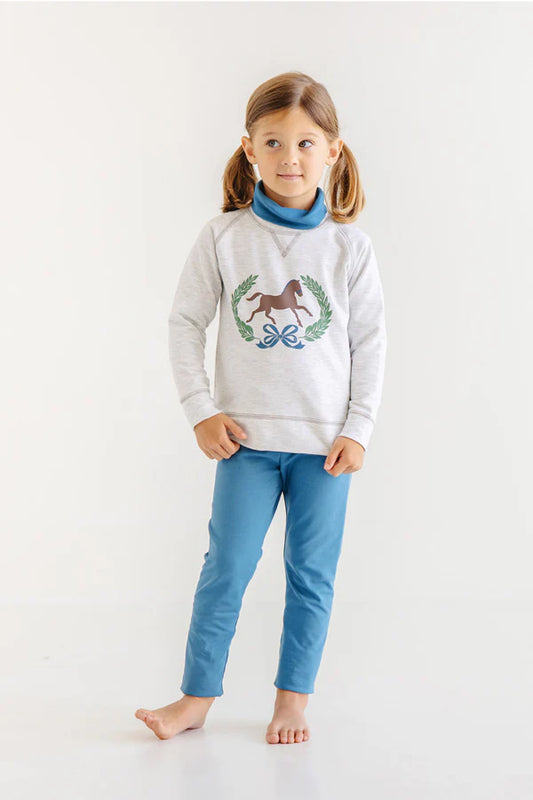 Mitzy Sue Slacks - Blue