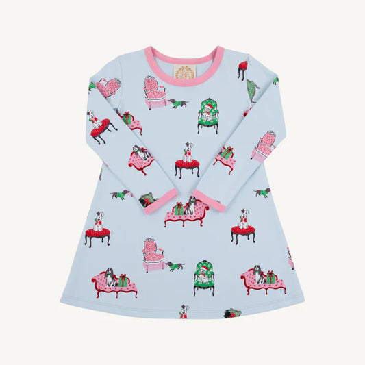 Polly Play Dress - Pawrecious Hot Pink