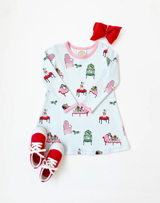 Polly Play Dress - Pawrecious Hot Pink