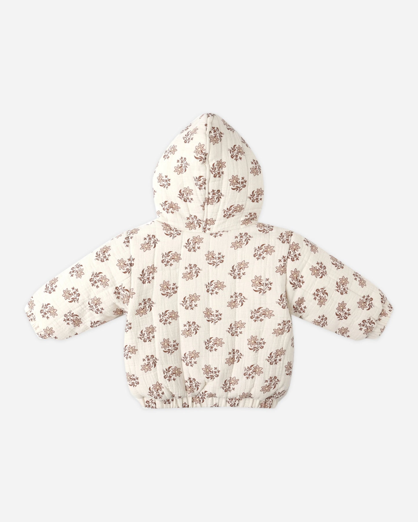 Hooded Woven Jacket- Daylily