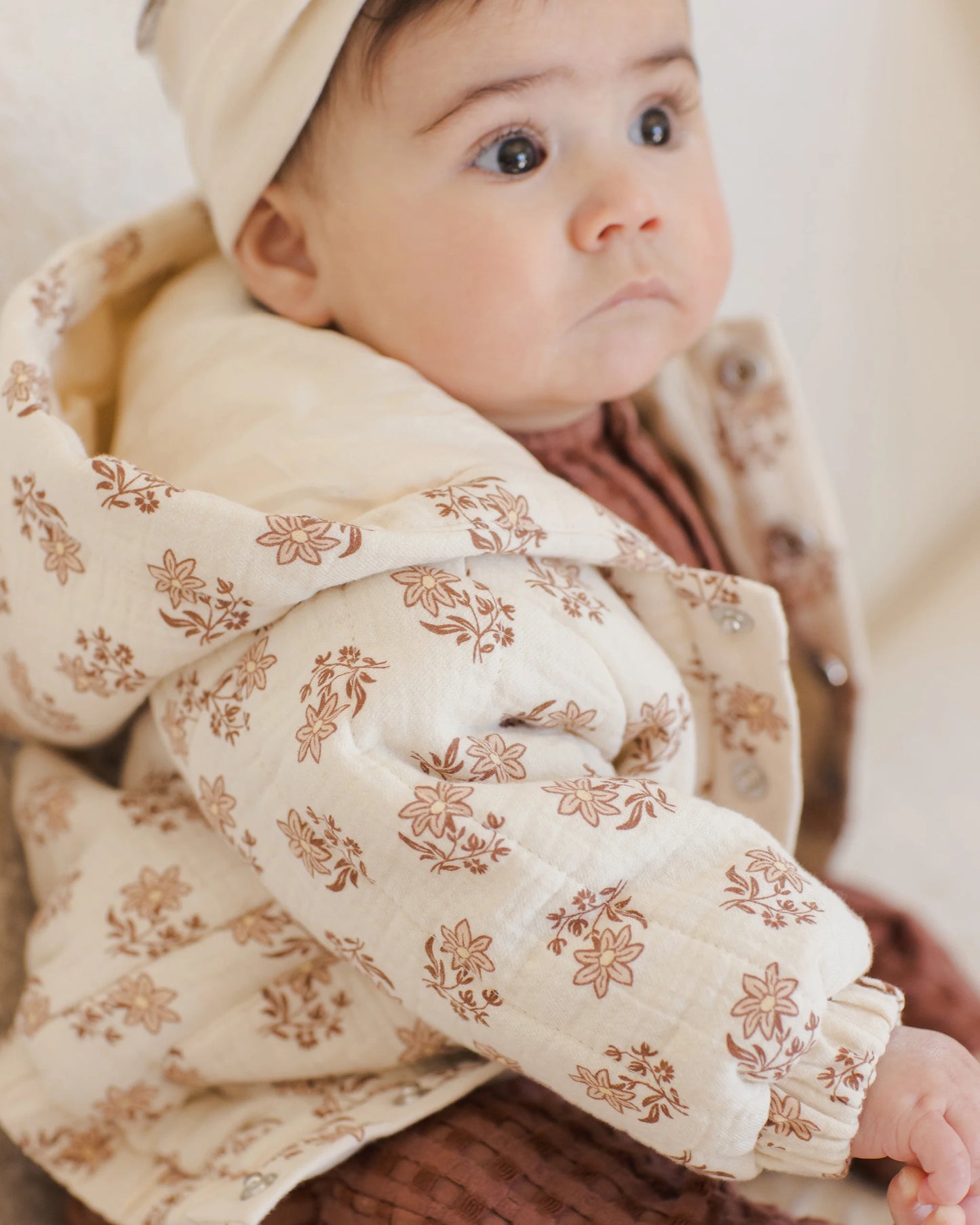 Hooded Woven Jacket- Daylily