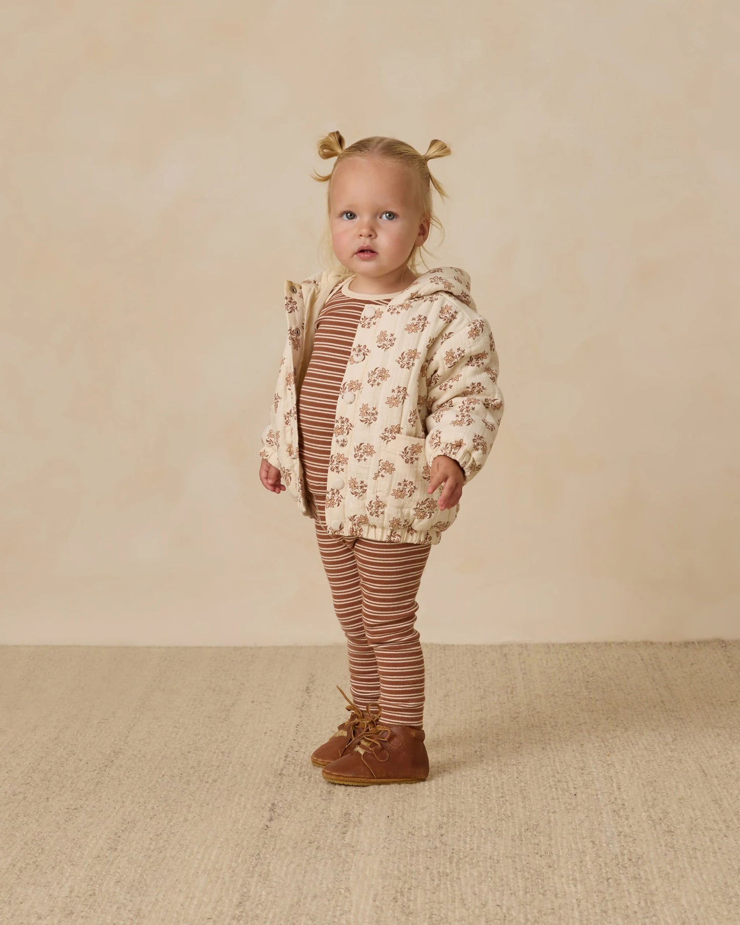 Hooded Woven Jacket- Daylily