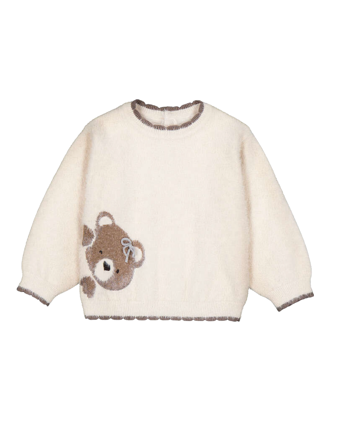 Beige Bear Sweater 2383
