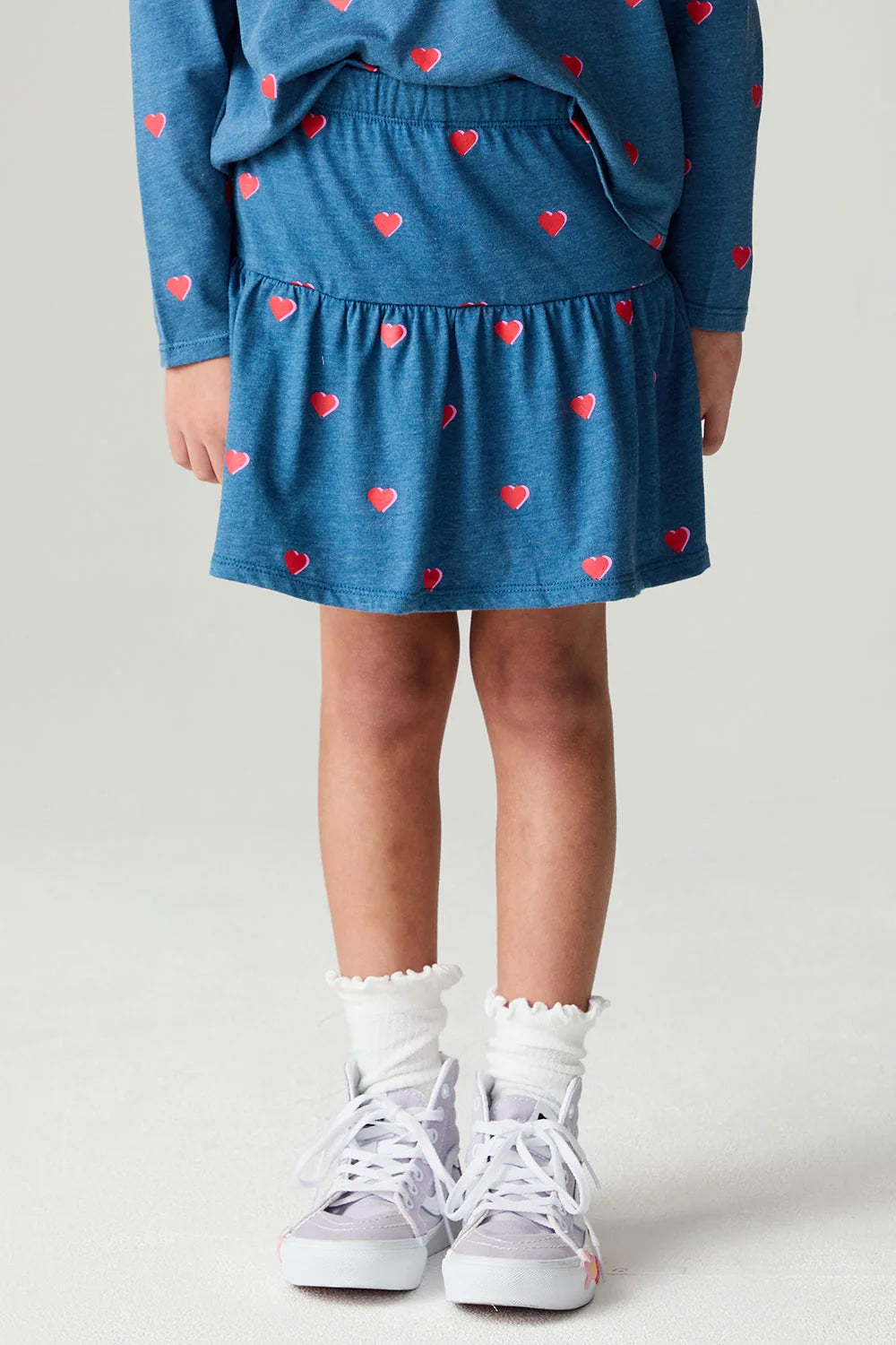 Chaser Skort- Tiny Hearts