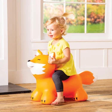 FOX- Bouncy Inflatable Animal Jump-Along