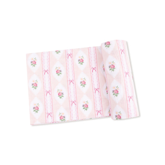 AD Swaddle - Ogee Lace Floral