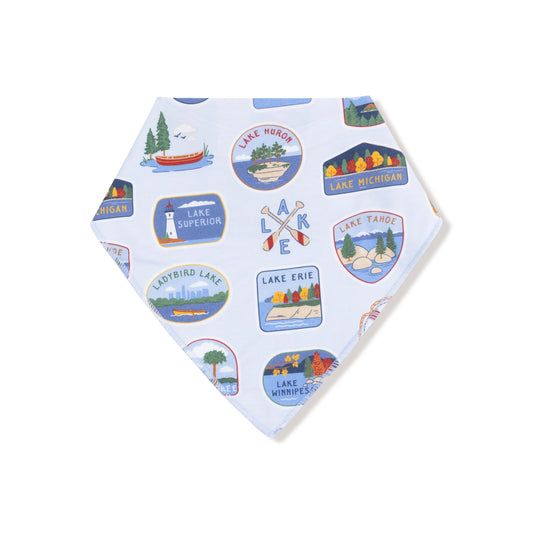 AD Bib Bandana - Lake Stickers