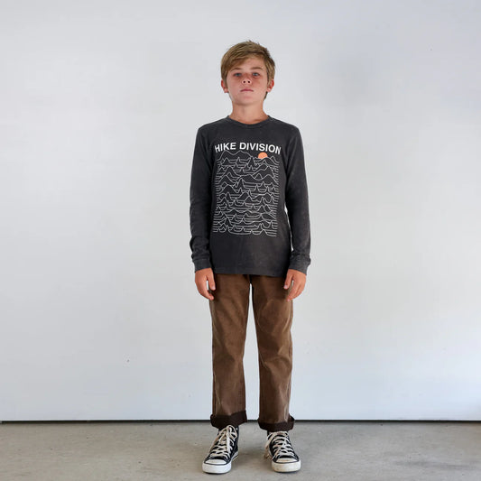 Hike Division Black Tee