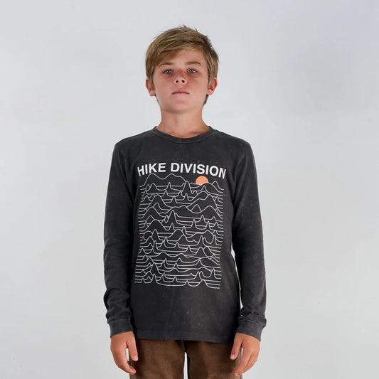 Hike Division Black Tee