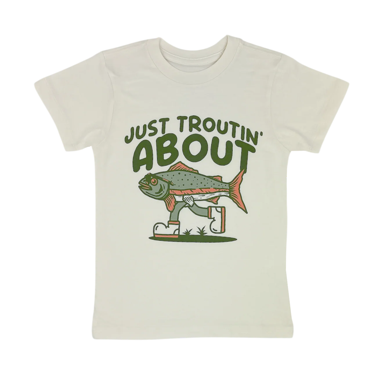 Troutin About Natural Tee