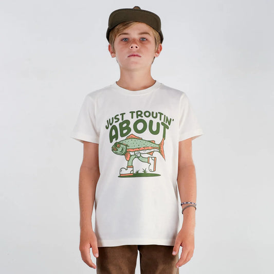Troutin About Natural Tee