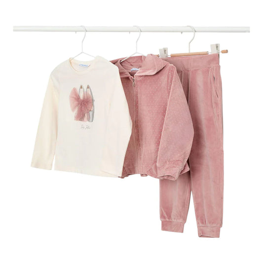 3pc Tracksuit - Ballet Pink
