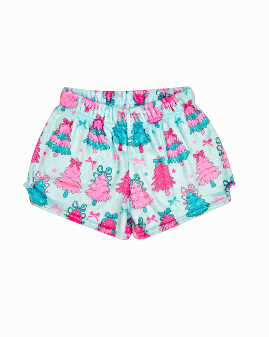 Fancy Trees Plush Shorts