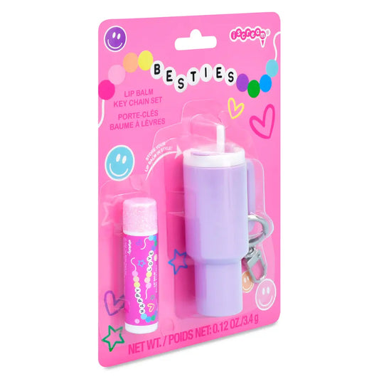 Bestie Lip Balm Key Chain Set