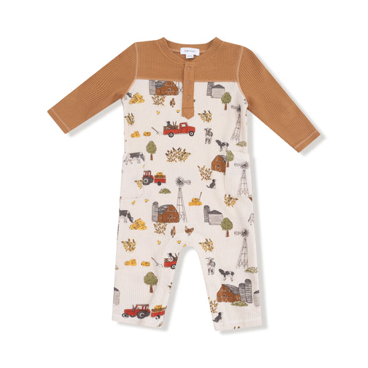 AD Romper - Hay Farmer