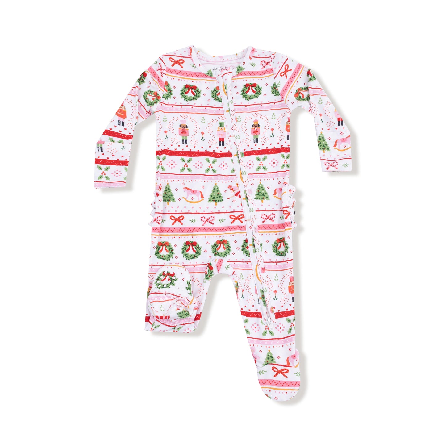 AD Ruffle Footie - Sugar Plum Fairy
