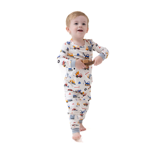 AD Loungewear L/S - Crayon Construction