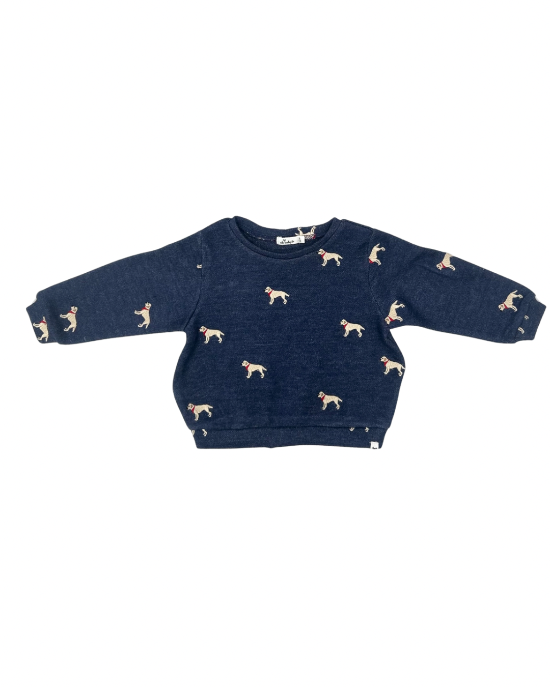 Labs Embroid Set- Navy