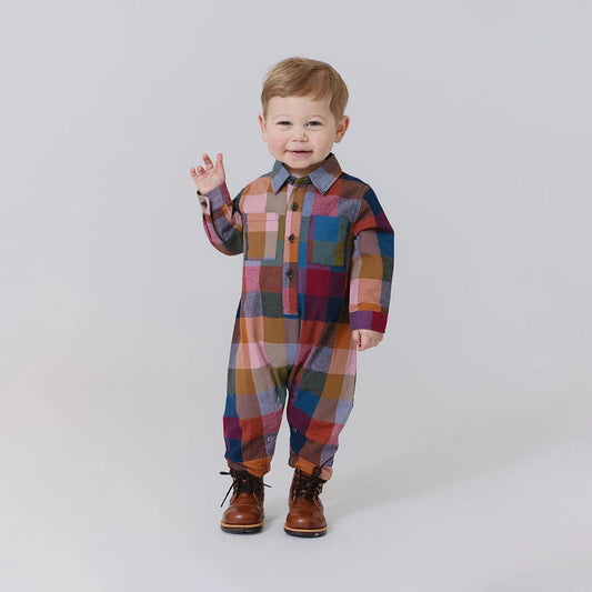 Baby Easton Jumper - Harvest Check