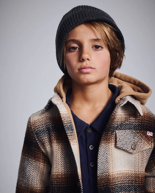 Glen Hooded Shirt - Lumber