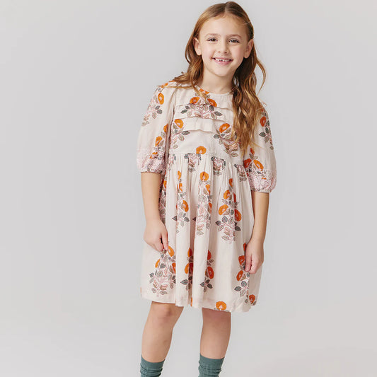 Evelyn Dress - Cloud Bouquet Floral