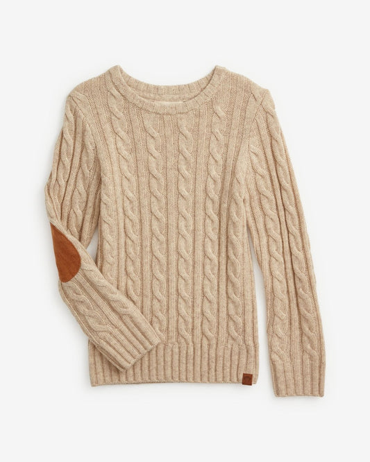 Fisherman Sweater- Oatmeal