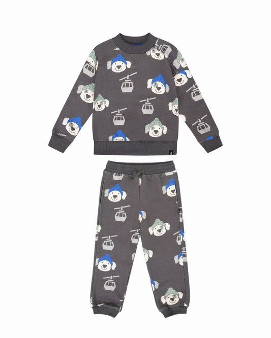 Dogs with Beanie Set