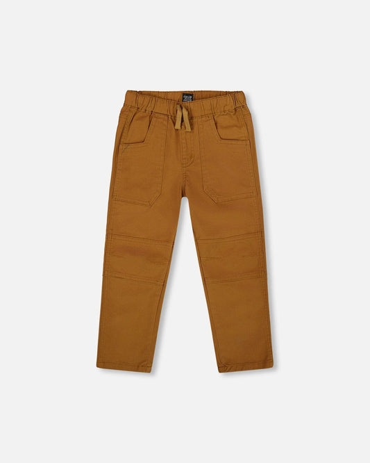 Stretch Twill Jogger- Nougat