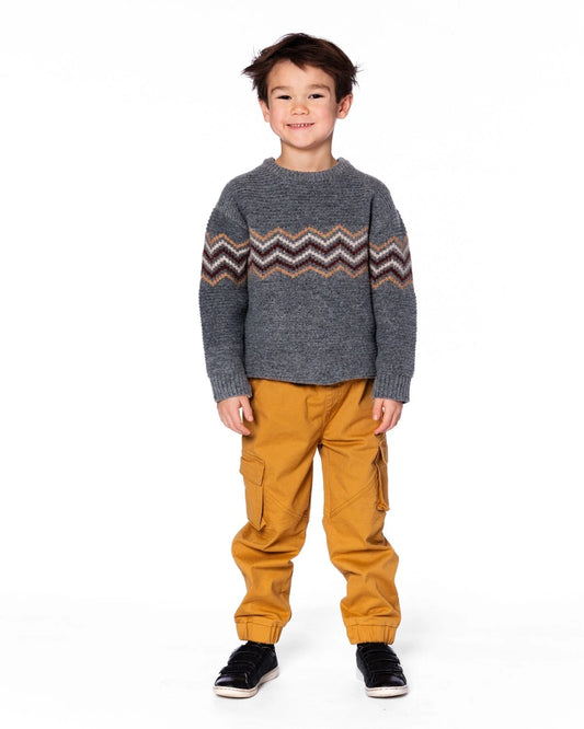 Sweater- Dark Heather Grey