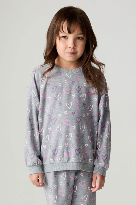Chaser Tee- Ditsy Hearts