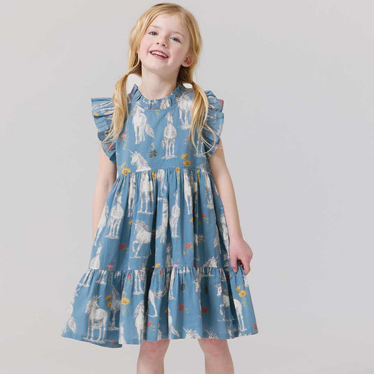 Jennifer Dress - Unicorn Field