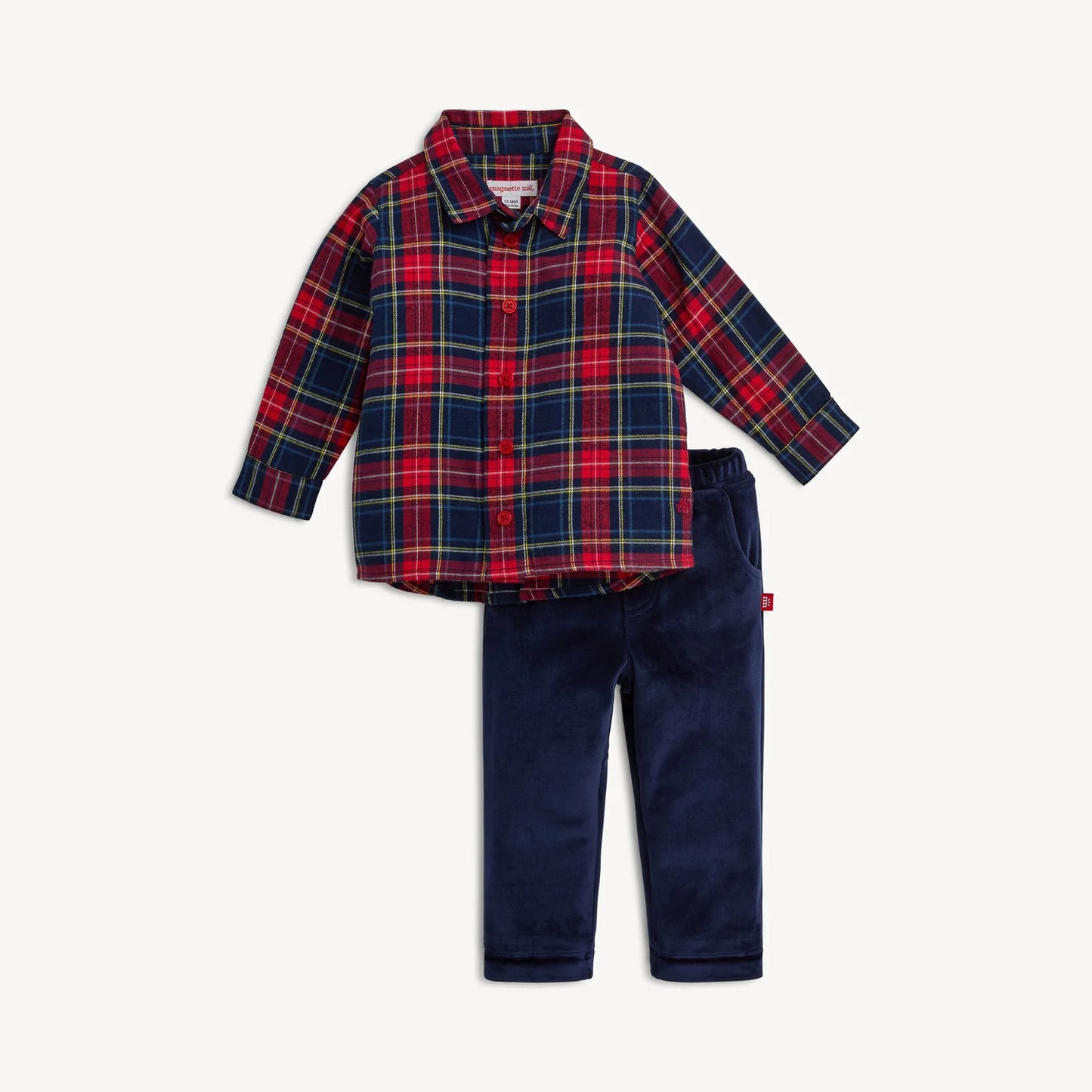 Flannel & Pant- Holiday Plaid