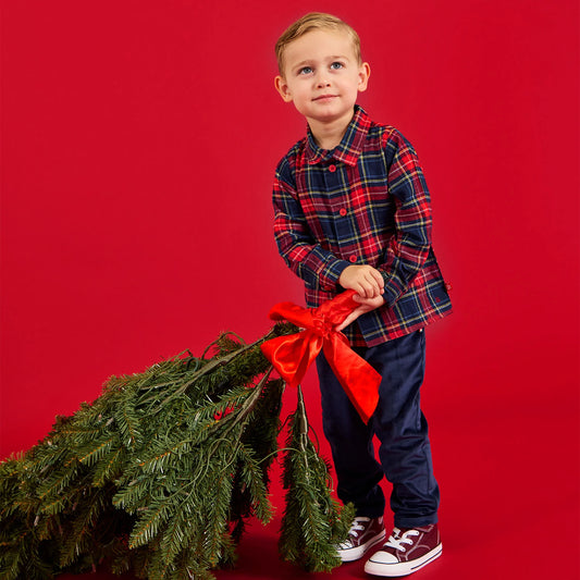 Flannel & Pant- Holiday Plaid