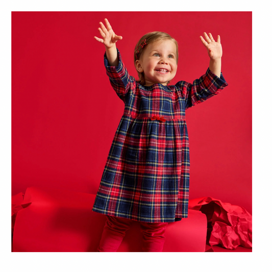 Dress & Legging- Holiday Plaid