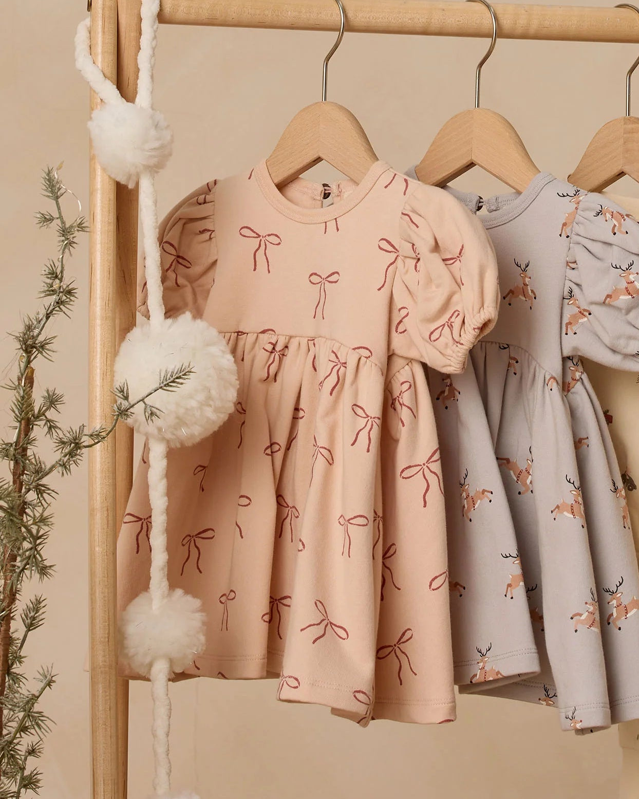 Darla Dress- Red Bow