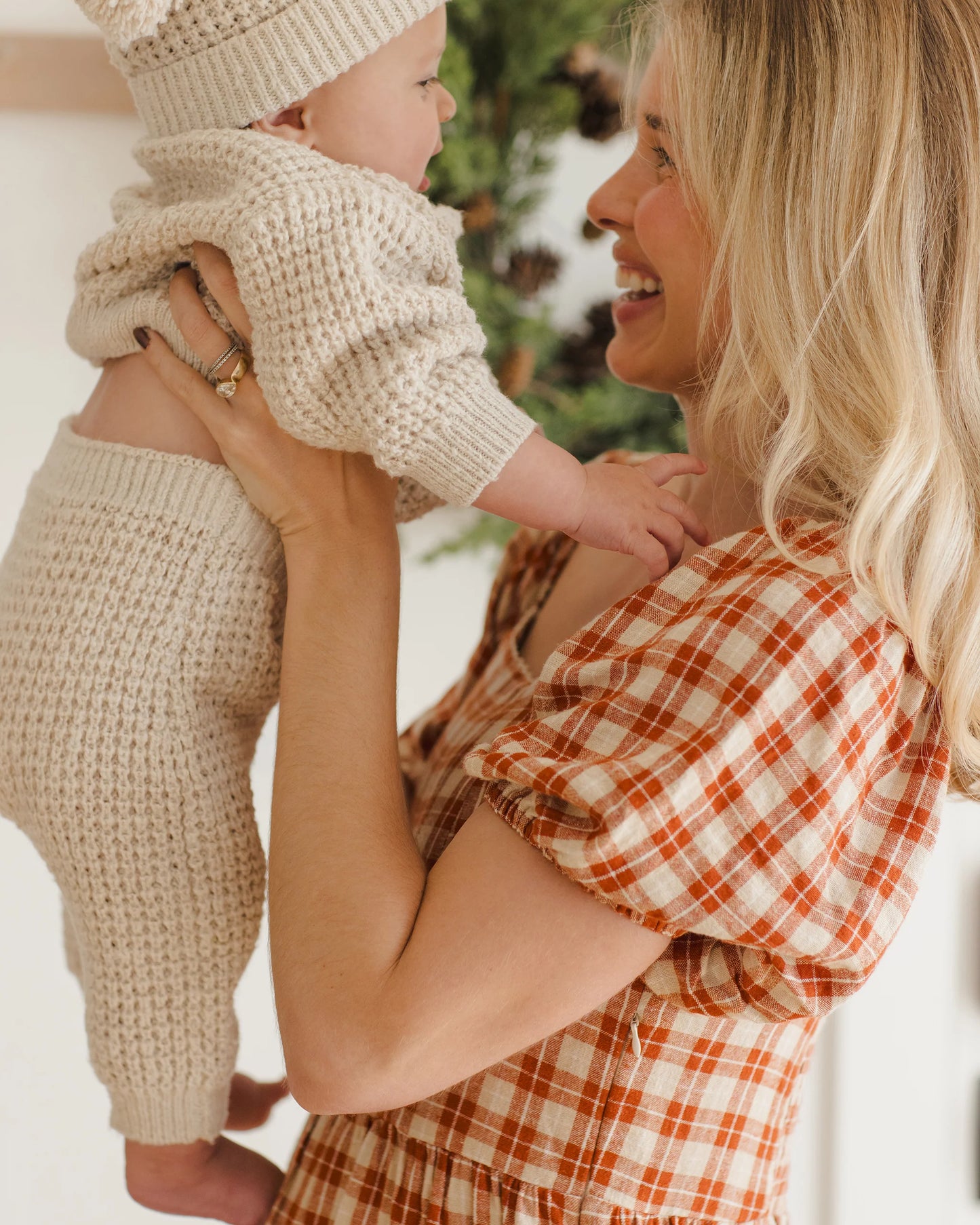 Chunky Knit Sweater Set- Natural