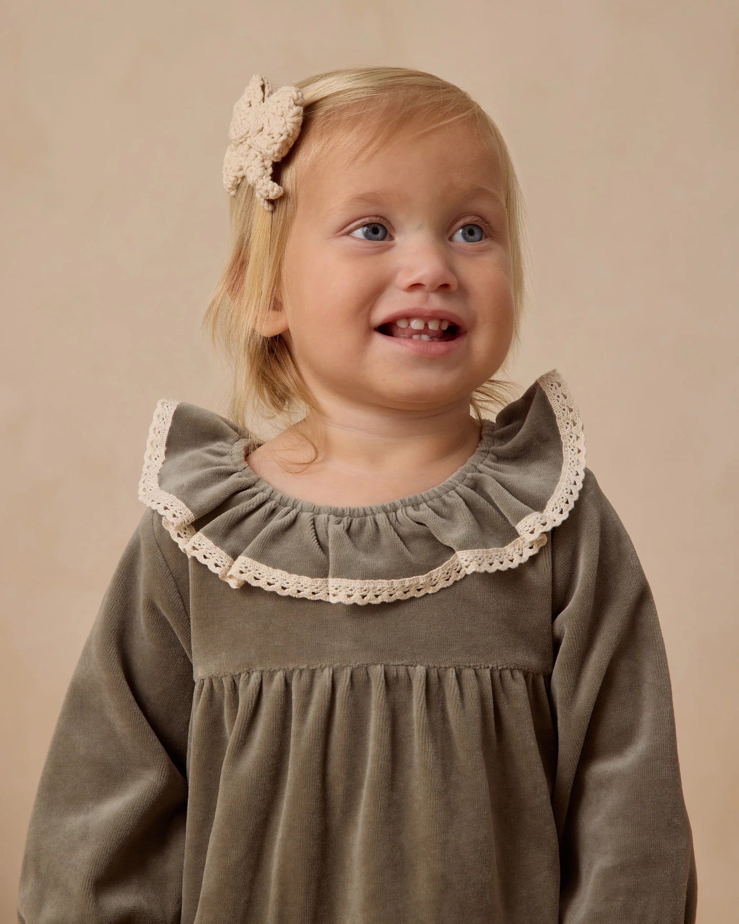 Velour Dress- Forest