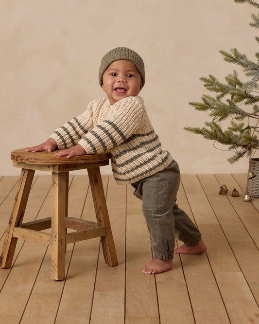 QM Sweater & Luca Pant- Forest