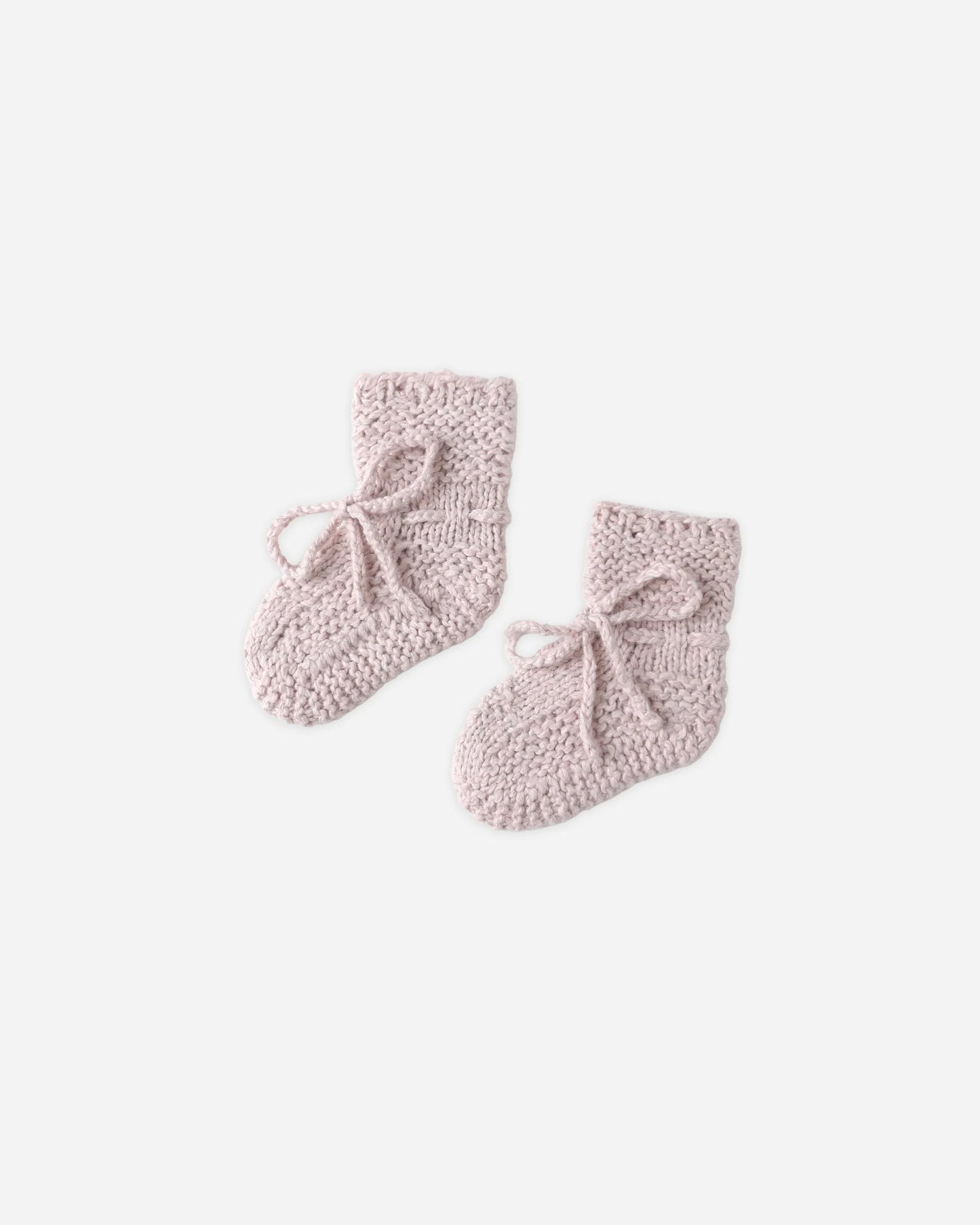 Knit Booties- Lilac