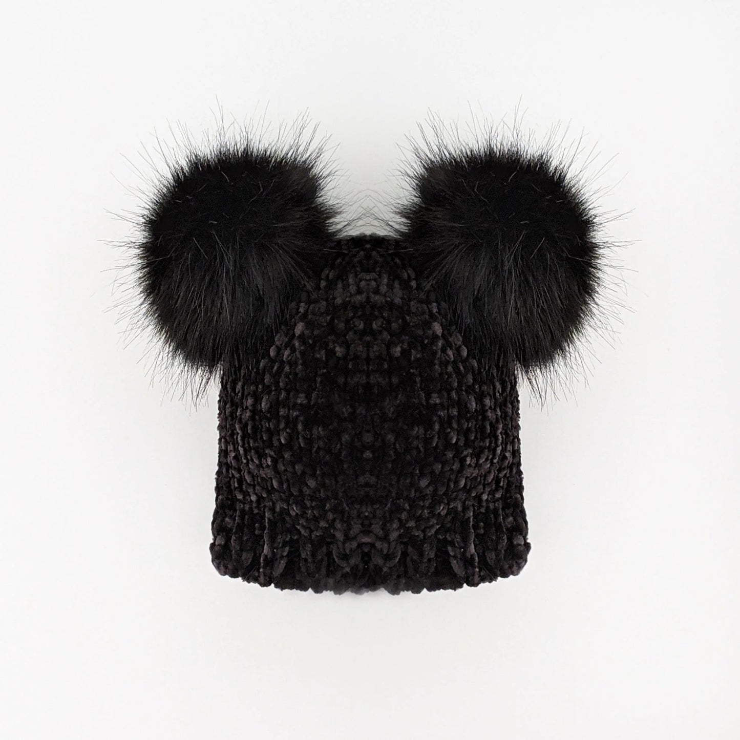 Midnight Chenille Beanie Hat