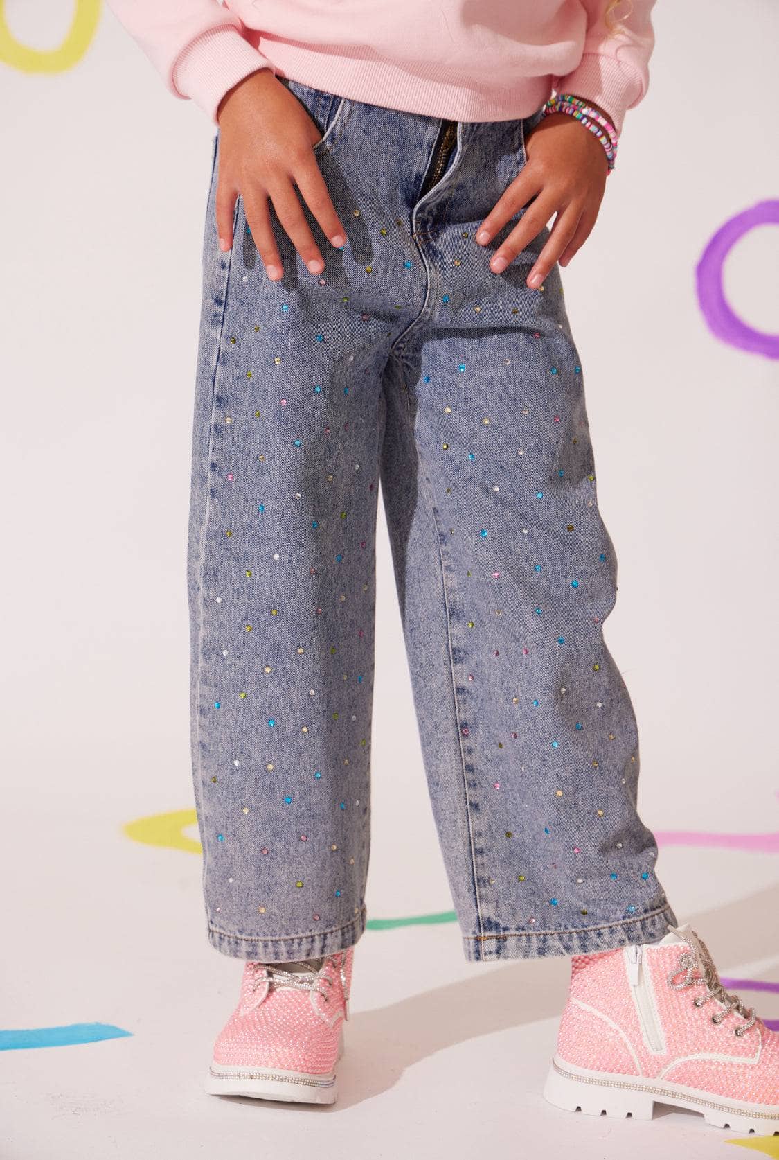 Rainbow Sparkle Jean