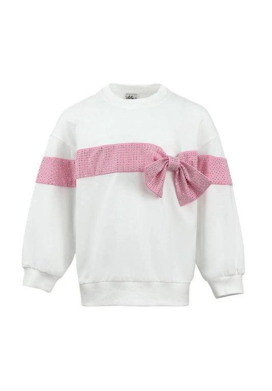 Crystal Bow Sweater