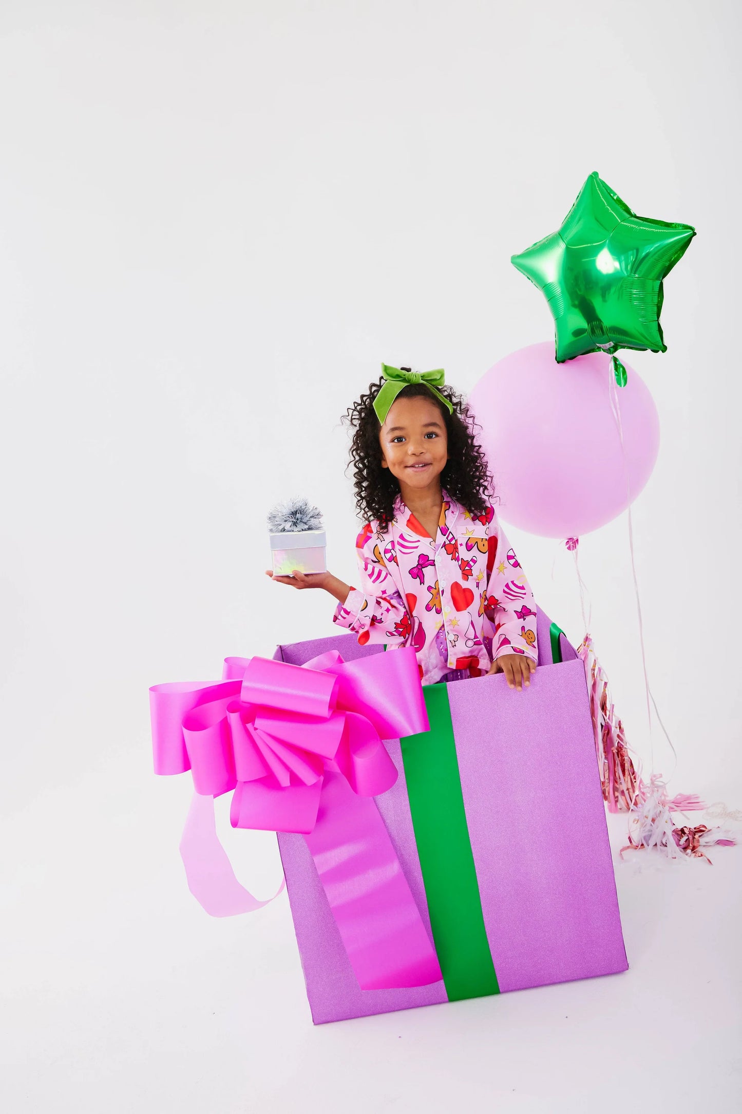 Lola's Christmas Silky Set