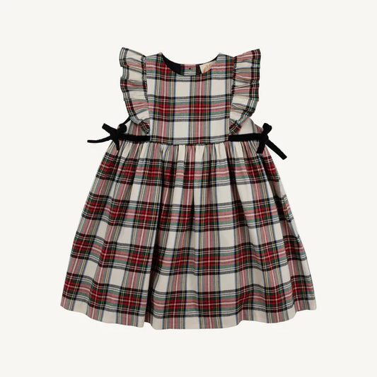Pinefore Flannel Dress- Charlie Place Plaid