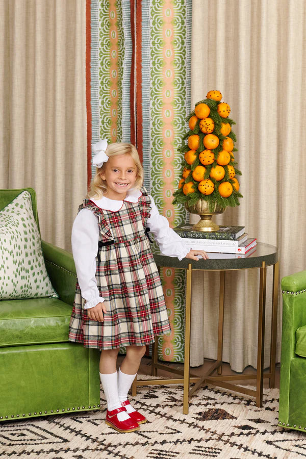 Pinefore Flannel Dress- Charlie Place Plaid
