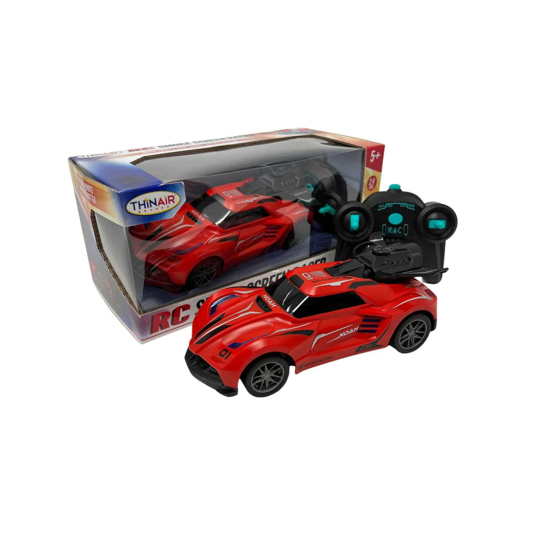 Remote Control Smoke Screen Racer Red